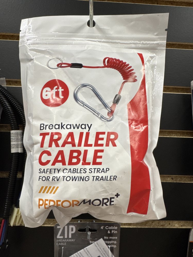 6FT BREAKAWAY TRAILER CABLE