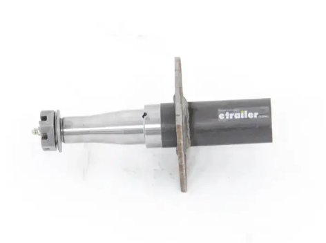 #84 E-Z Lube Spindle w/ Brake Flange for 3,500-lb Trailer Axle - 1-3/4" Dia
