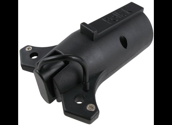 Trailer Tow Vehicle Electrical Adapter: 7-Way RV 4 Flat: 4 Flat