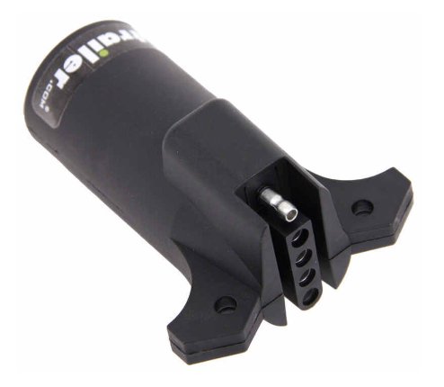 Mighty Cord 7-Way RV Style to 5-Way Flat Trailer Connector Adapter