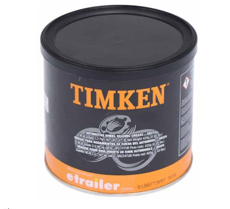 Timken Hi-Temp Red Grease for Disc and Drum Brakes - 1-lb Tub