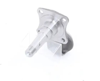 4" Drop Spindle w/ 4-Bolt Flange for 3" Tube - 3.5k