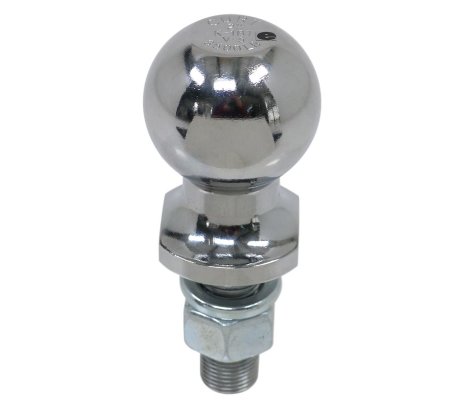 2" Hitch Ball - 3/4" Diameter x 2-1/8" Long Shank - Chrome