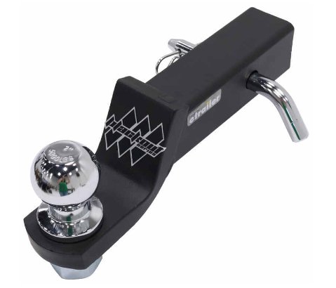 Trailer Valet Ball Mount w/ 2" Ball - 2" Hitch - 2" Drop - 5,000 lbs
