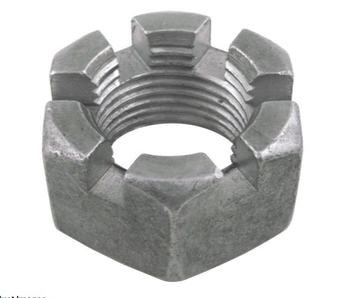 Spindle Nut for Axles with 7/8" - 14 Castle Nut