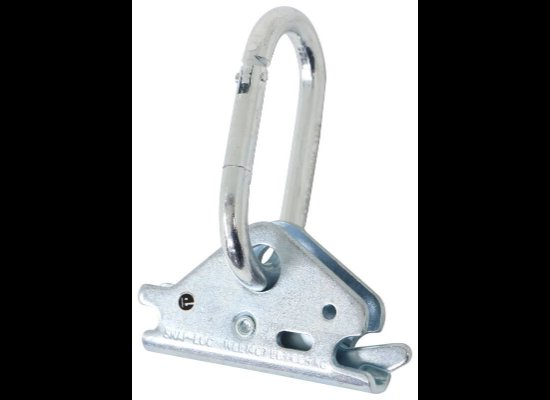 E Track Fitting with Carabiner Clip