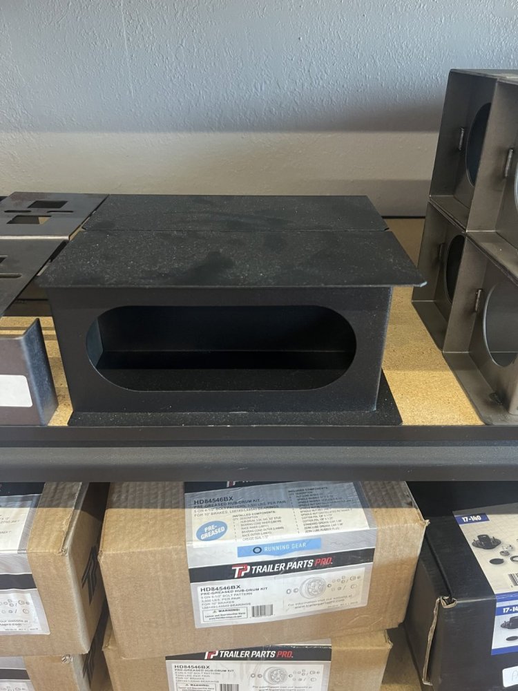 Steel Trailer Light Box Housing