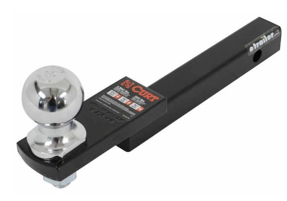 Curt Towing Starter Kit for 1-1/4" Hitches - 2" Ball - 3/4" Rise - 3,500 lbs