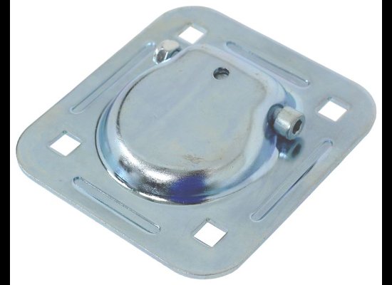 D-Ring Tie Down Anchor - Bolt-On - 4-7/8" Wide - Recessed Mount - 1,600 lbs