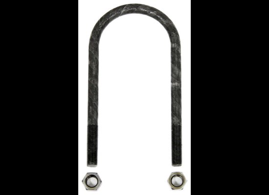 U-Bolt w/Nuts for 8,000-lb, Round Trailer Axles - 9/16" Diameter