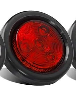 Red 2" Round Lights