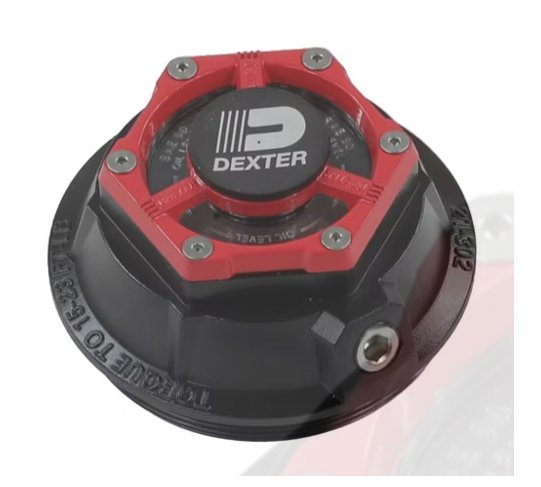 Fortress Aluminum Oil Cap Replacement Complete Kit, For Dexter 9K-10KGD Axles