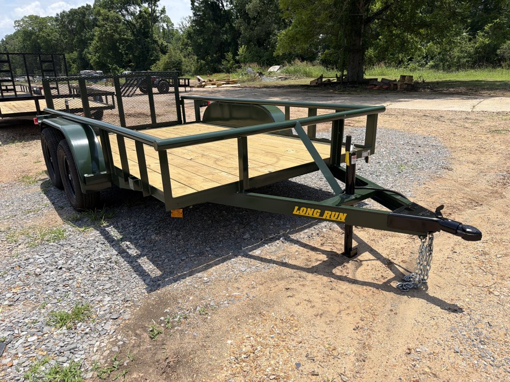 76"x12' Long Run Trailers Utility