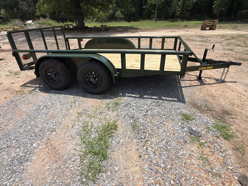 76"x12' Long Run Trailers Utility