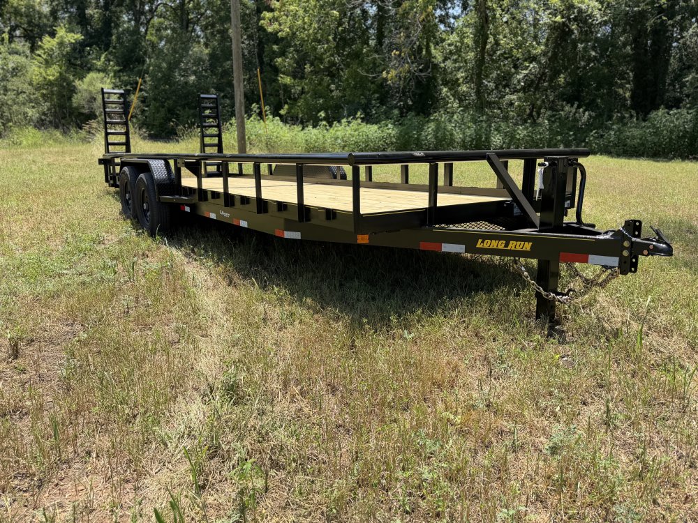 82"x24' Long Run Trailers Utility