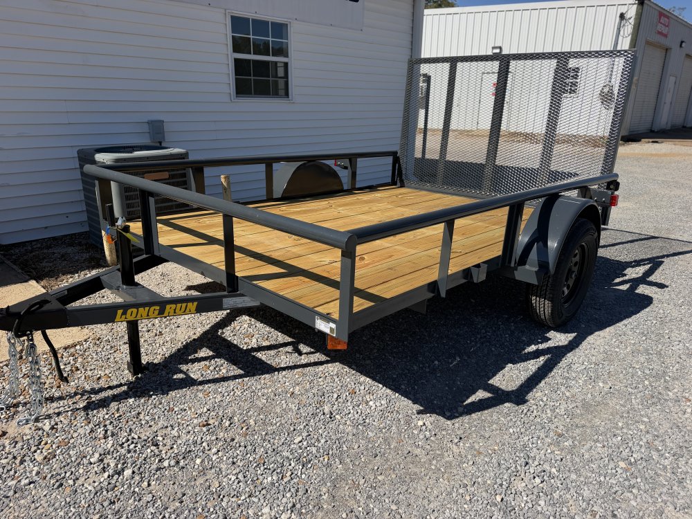 82"x10' Long Run Trailers Utility