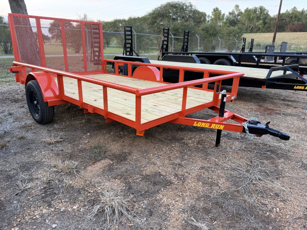 82"x12' Long Run Trailers Utility