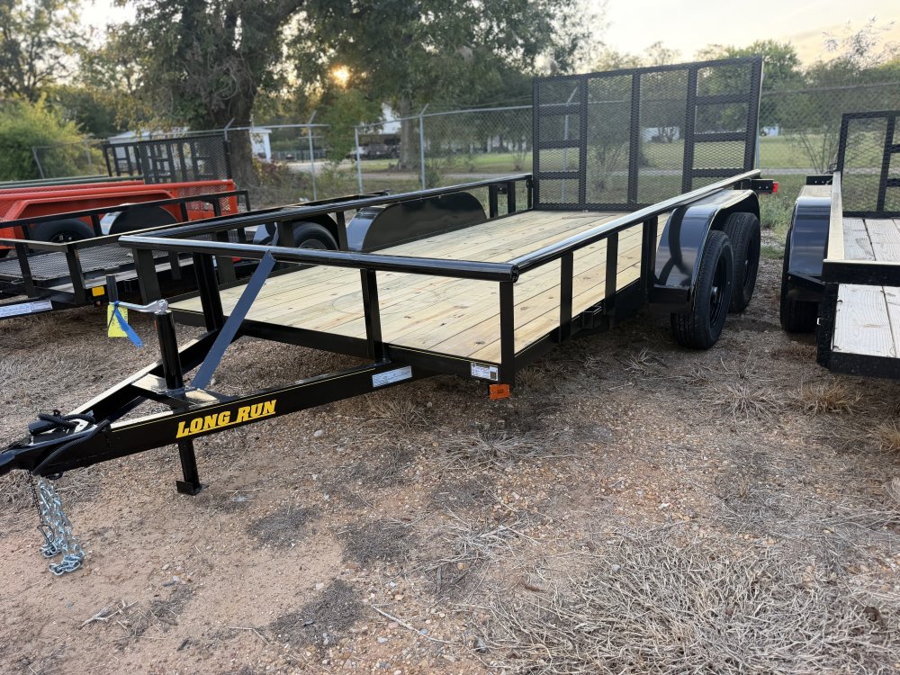 82"x14' Long Run Trailers Utility