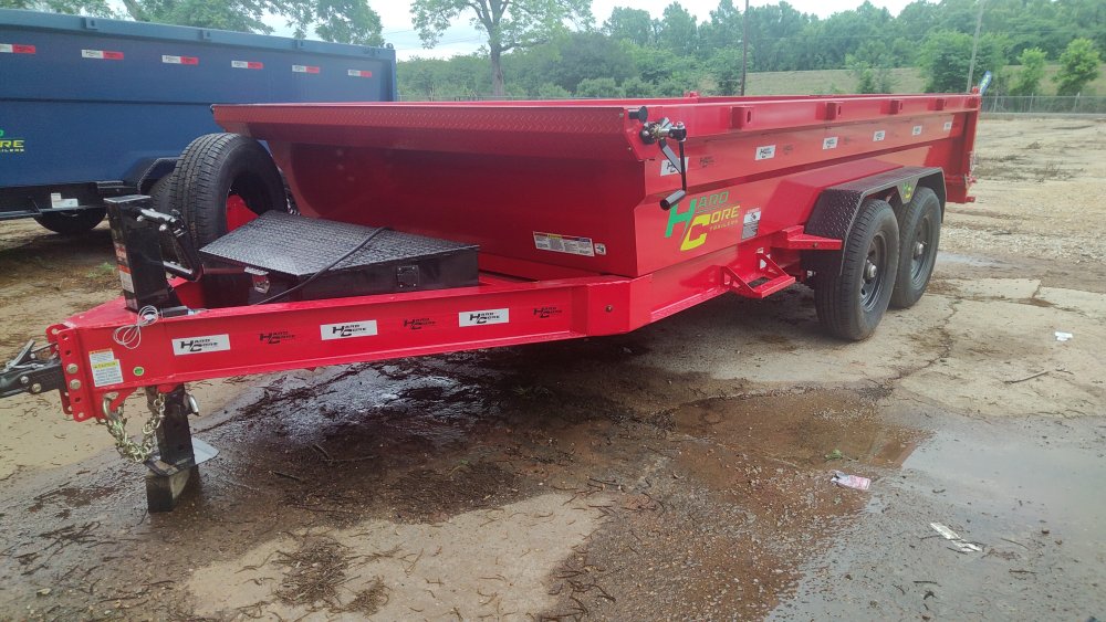 7'x14" HARDCORE TRAILERS Dump