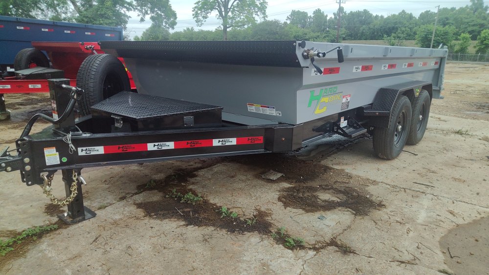 7'x14' HARDCORE TRAILERS Dump