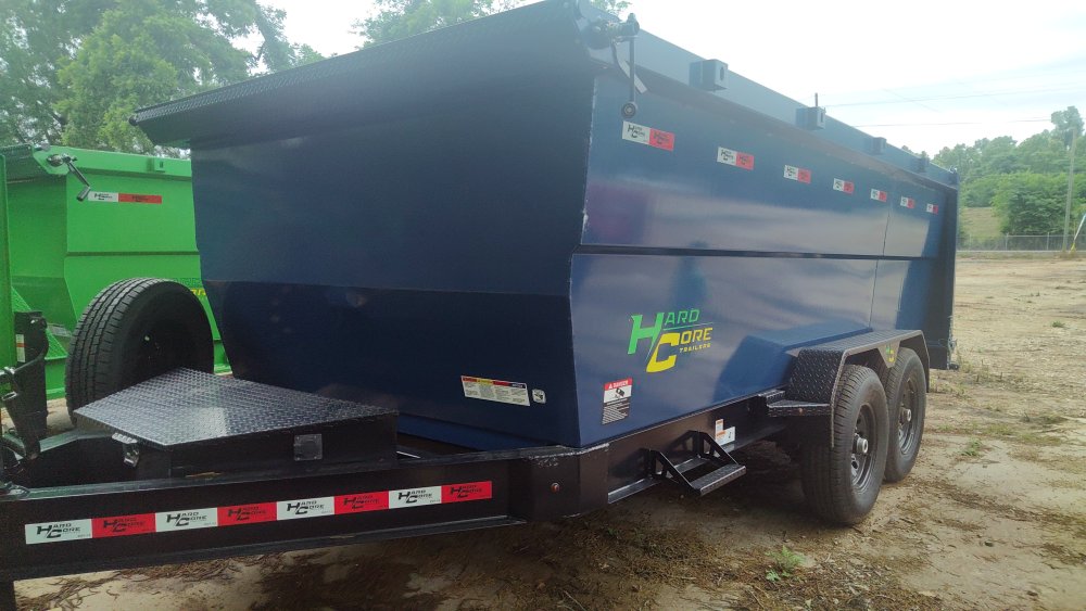 7'x14' HARDCORE TRAILERS Dump