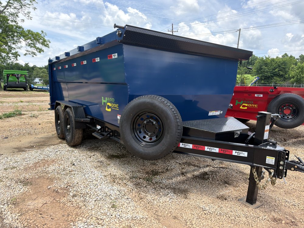 7'x14' HARDCORE TRAILERS Dump