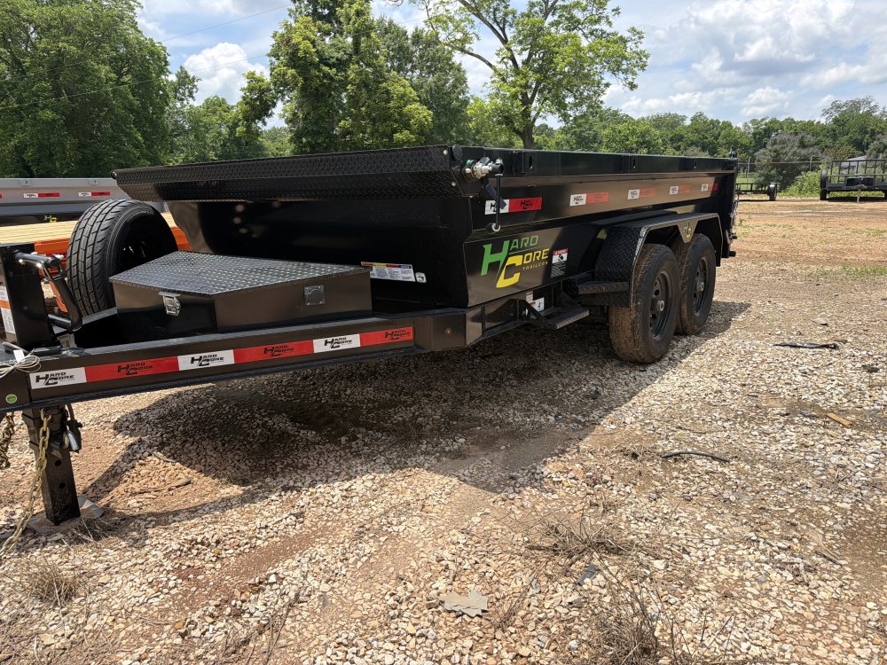 80"x12' HARDCORE TRAILERS Dump