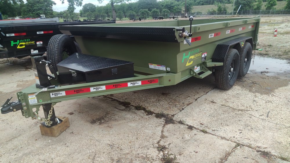 7'x12' HARDCORE TRAILERS Dump
