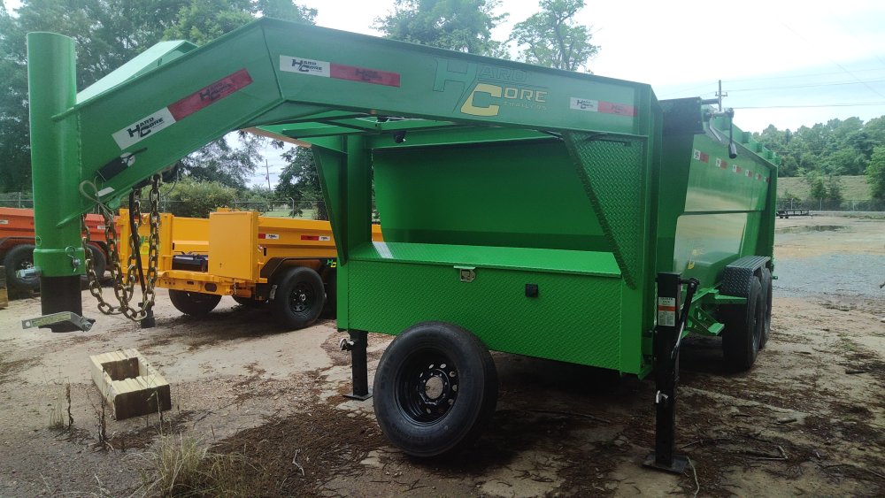 7'x14' HARDCORE TRAILERS Dump