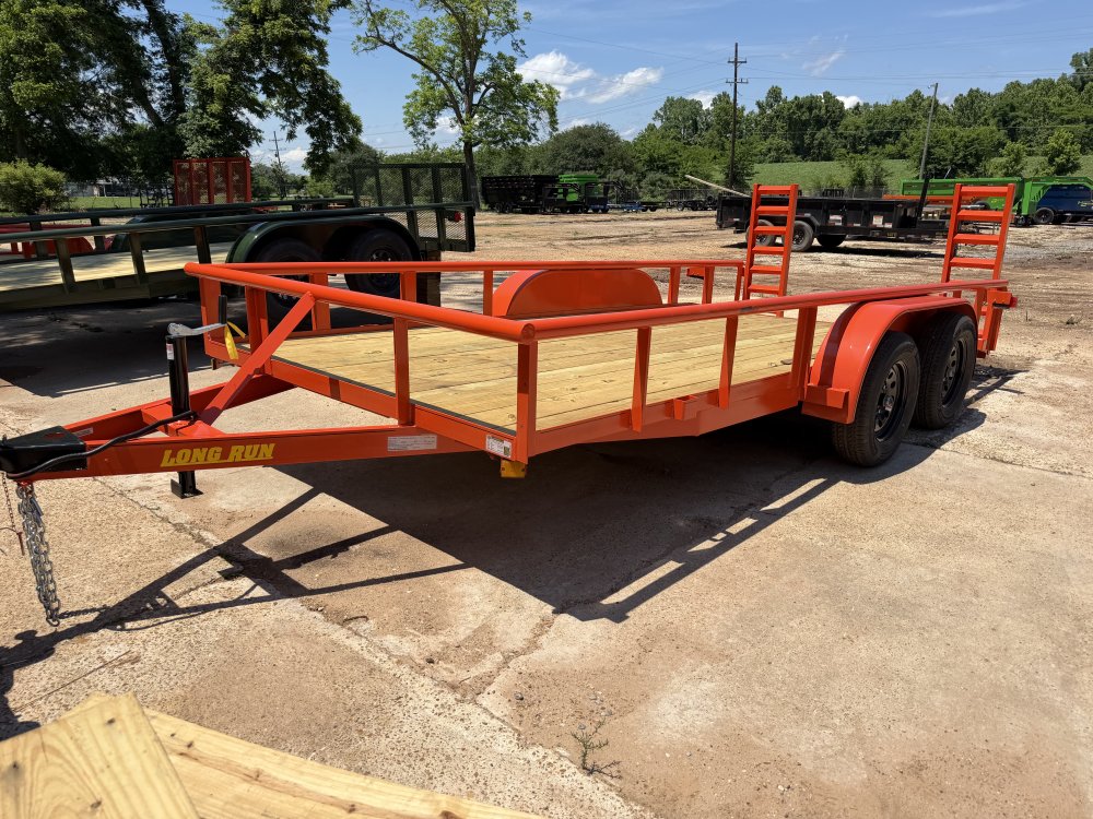 82"x16' Long Run Trailers Utility