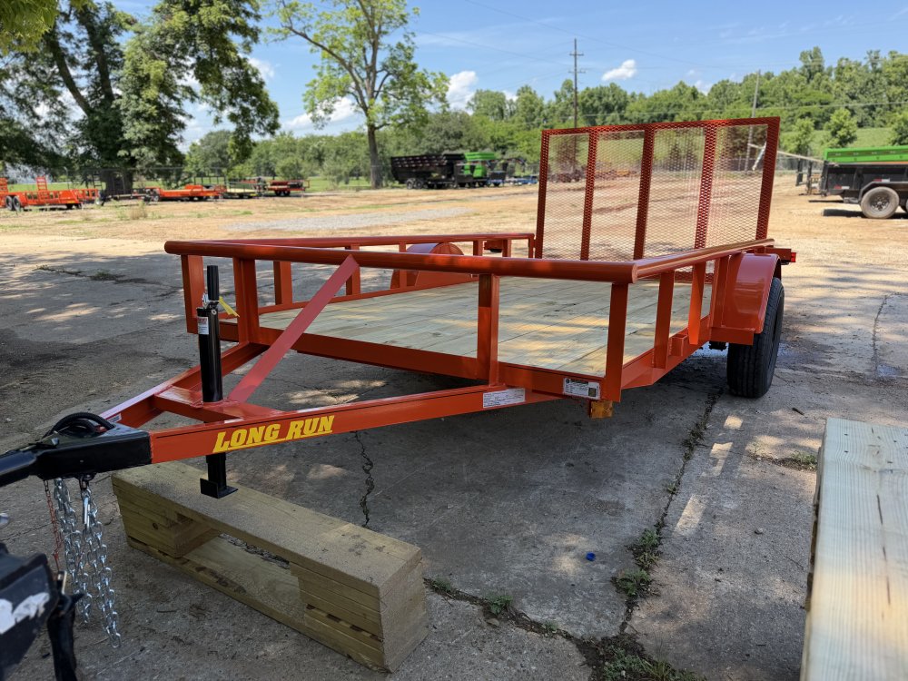76"x12' Long Run Trailers Utility