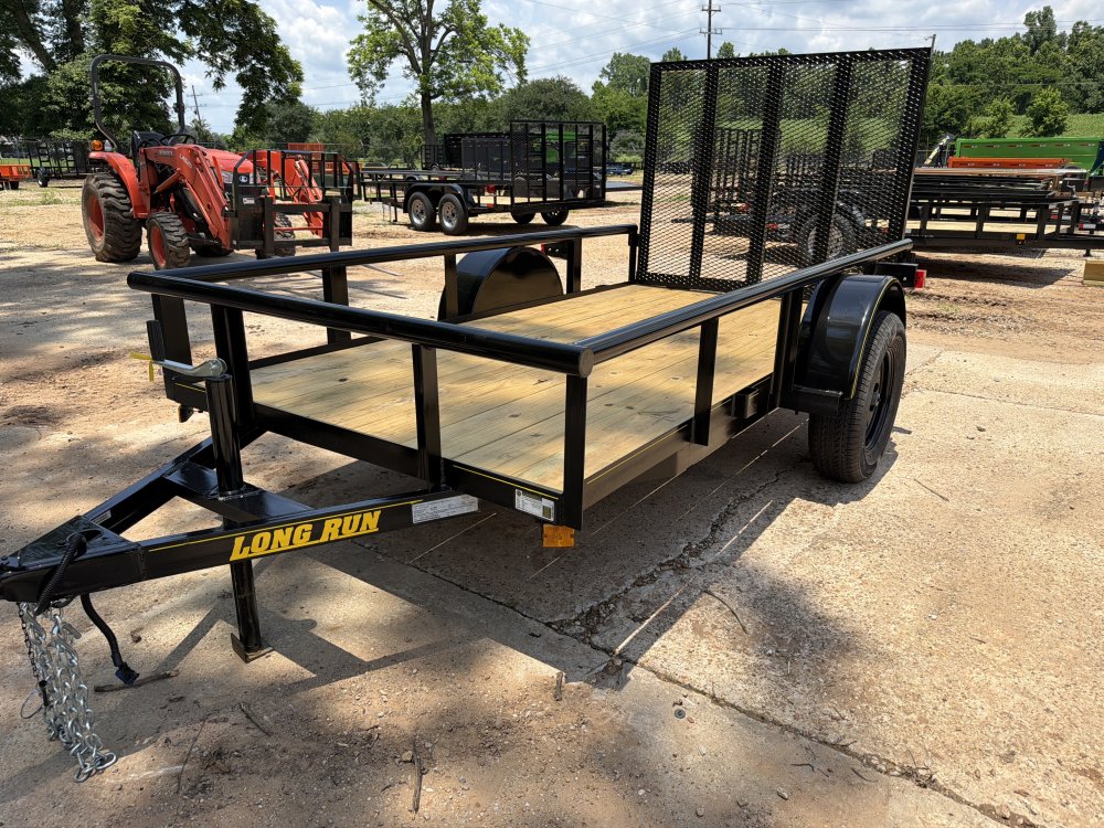 5'x10' Long Run Trailers Utility