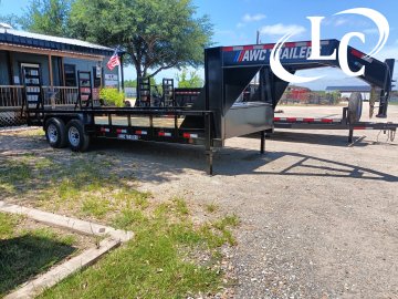 83x20 AW Custom Trailers Square Tube