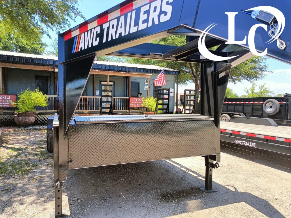 83x20 AW Custom Trailers Square Tube