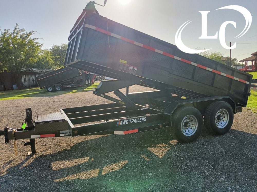 83x14 AW Custom Trailers Dump