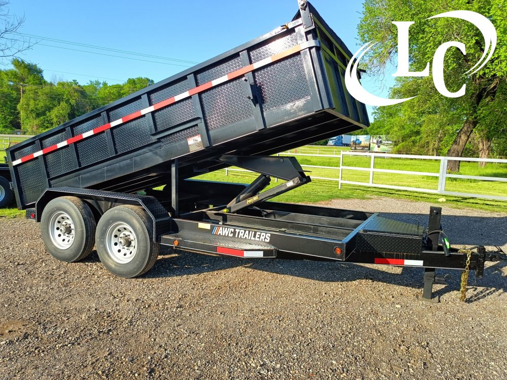 83x14 AW Custom Trailers Dump
