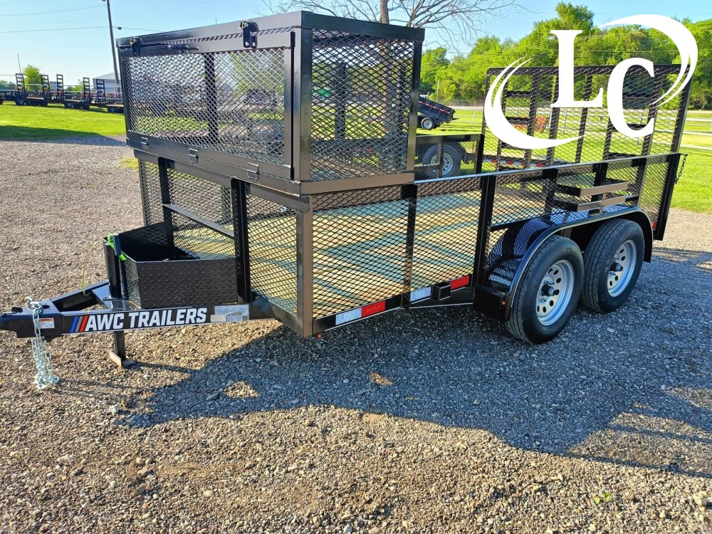 76x12 AW Custom Trailers Landscape