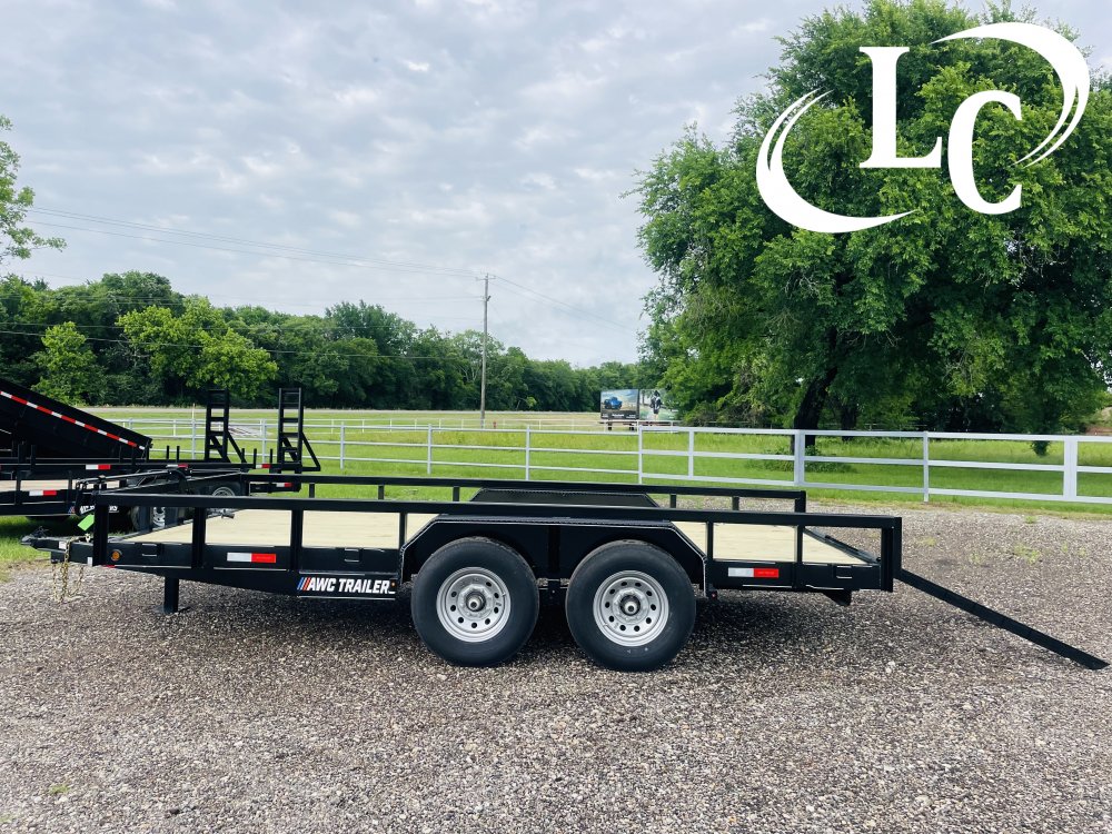 83x16 AW Custom Trailers Square Tube