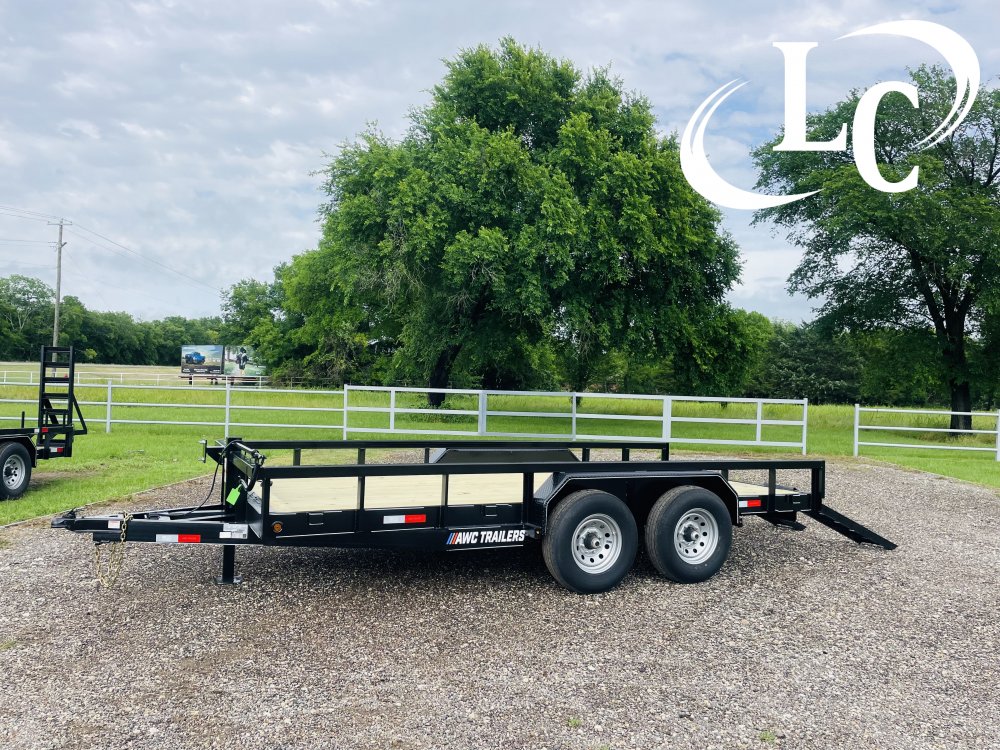 83x16 AW Custom Trailers Square Tube