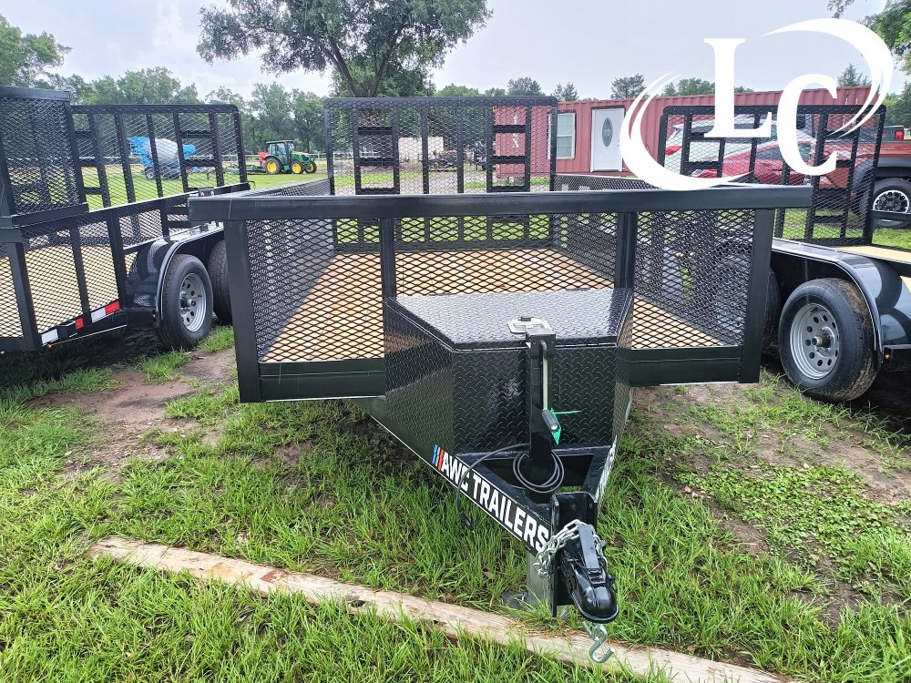 76x12 AW Custom Trailers Utility