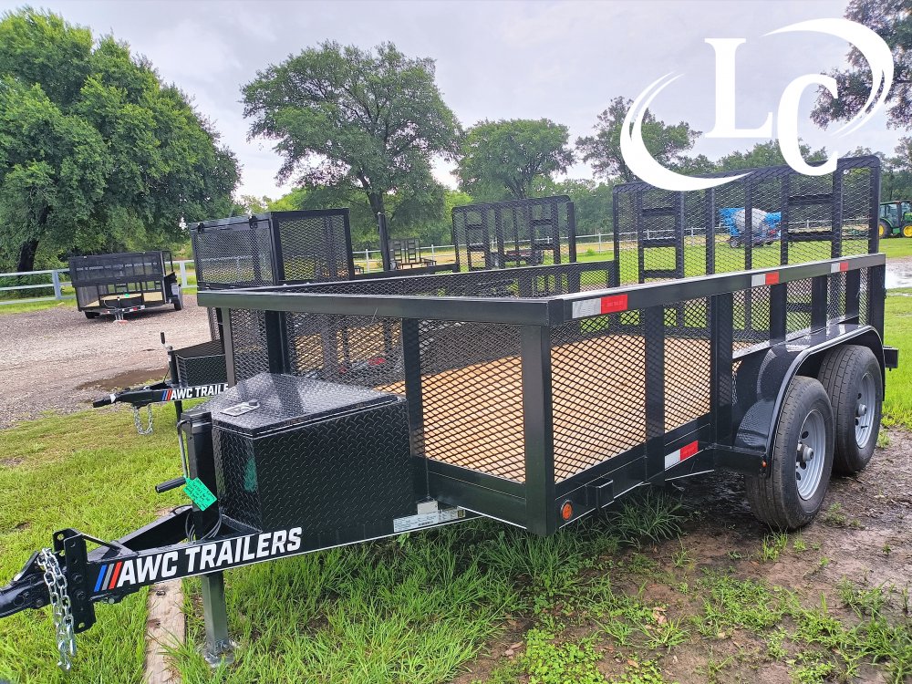76x12 AW Custom Trailers Utility