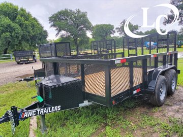 76x12 AW Custom Trailers Utility