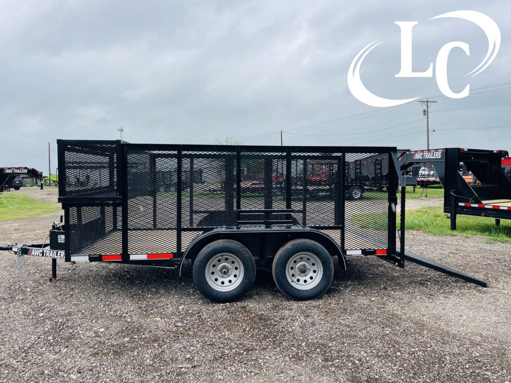 76x12 AW Custom Trailers Landscape