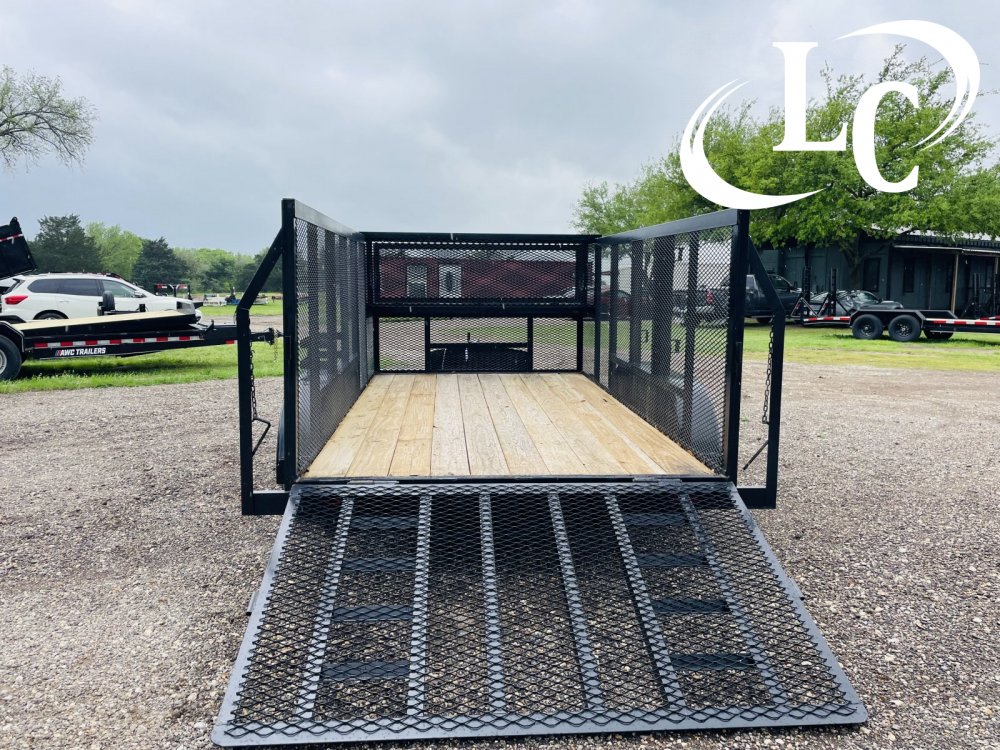 76x12 AW Custom Trailers Landscape