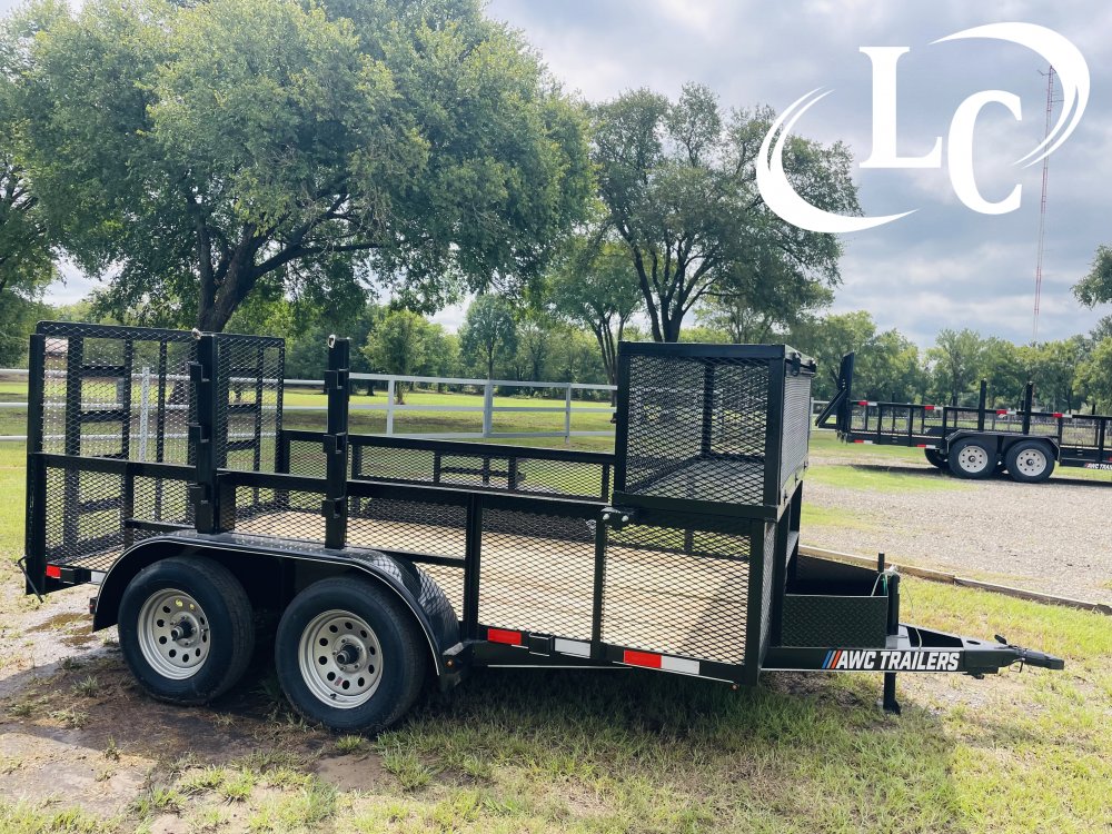 76x12 AW Custom Trailers Landscape
