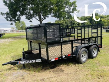 76x12 AW Custom Trailers Landscape