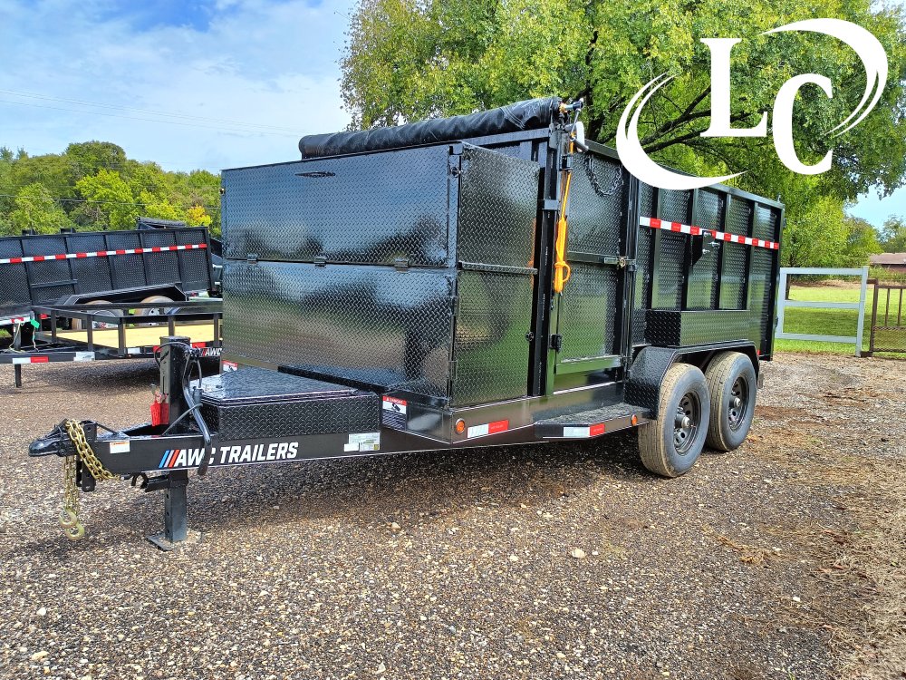 83x14 AW Custom Trailers Dump