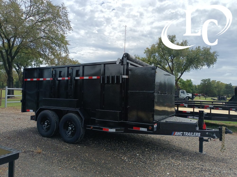 83x14 AW Custom Trailers Dump