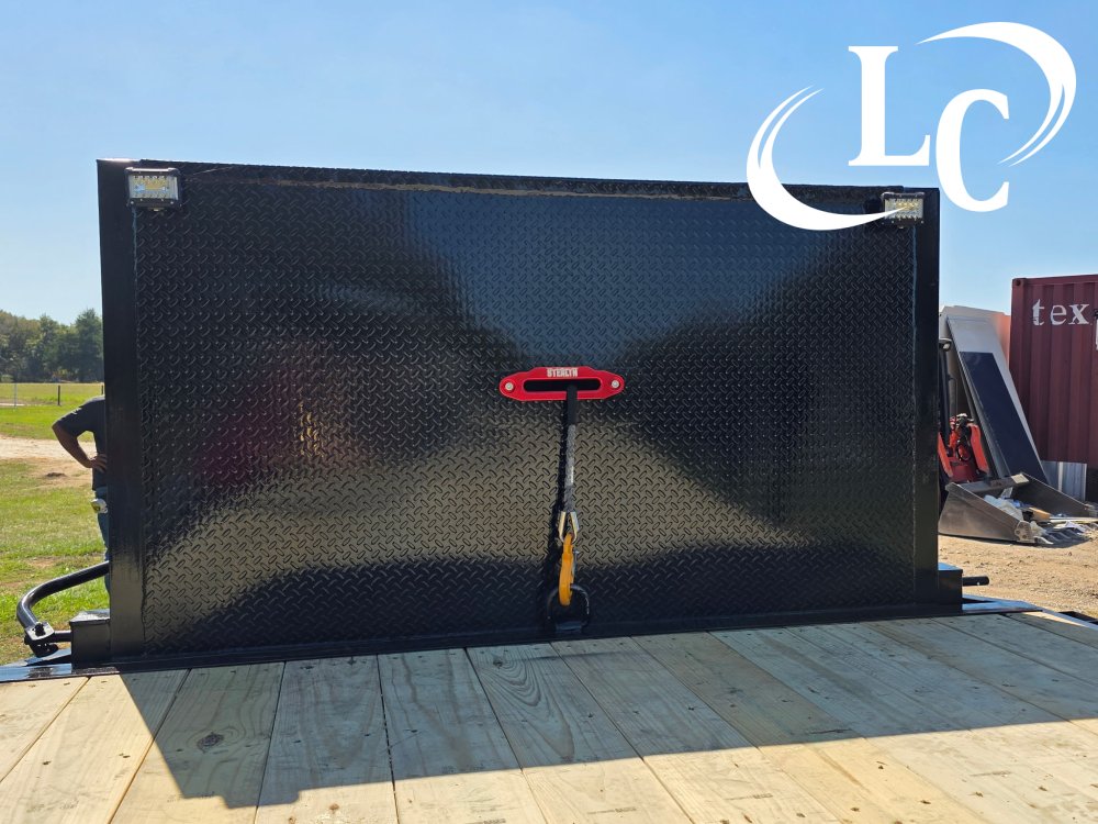 102x35 AW Custom Trailers Flatbed