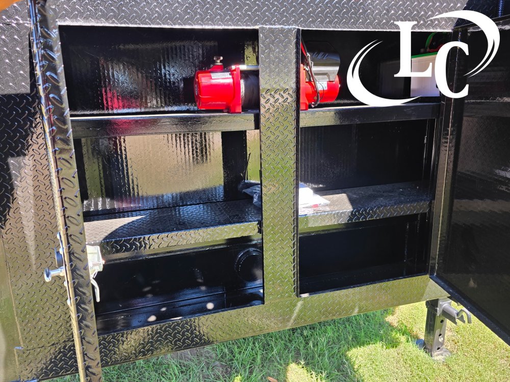 102x35 AW Custom Trailers Flatbed